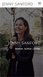 Mobile Screenshot of jennysanford.com